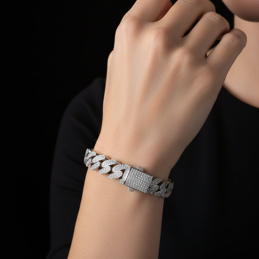 Moissanite Monaco Bracelet