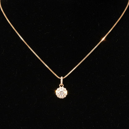 Moissanite 0.8 ctw Round Pendant