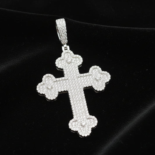 Moissanite 2.11 ctw Cross Pendant