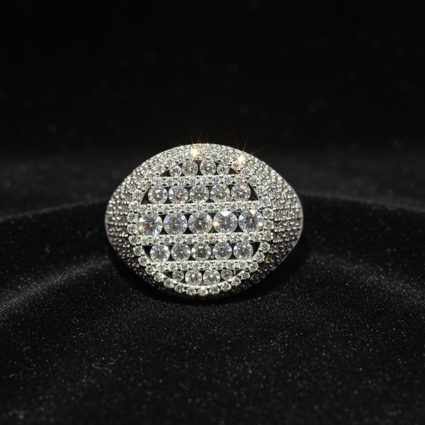 Moissanite 2.46 ctw Circle Ring