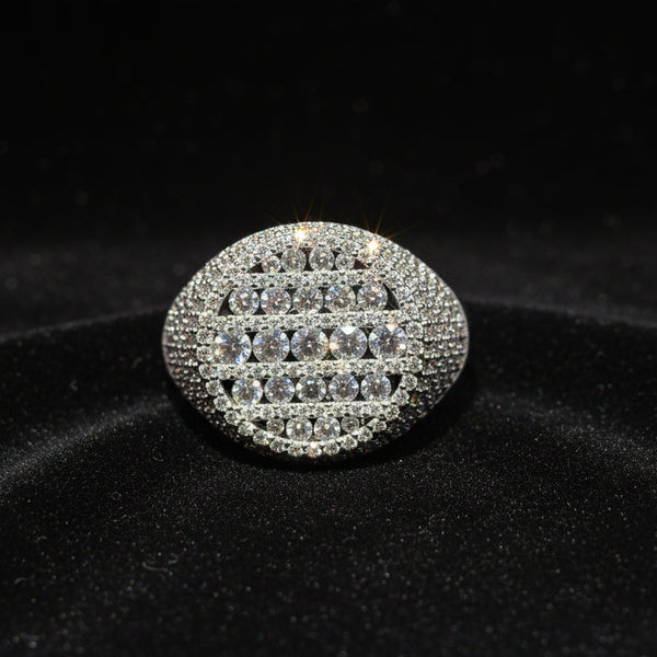 Moissanite 2.46 ctw Circle Ring