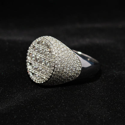 Moissanite 2.46 ctw Circle Ring