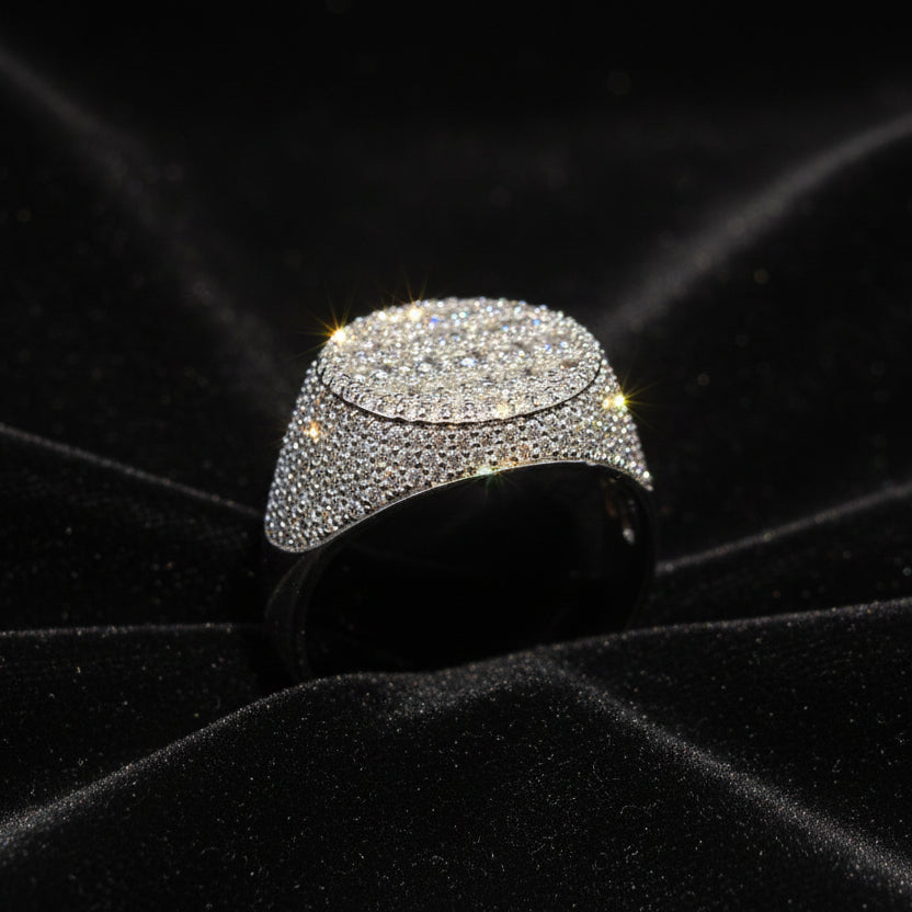 Moissanite 2.46 ctw Circle Ring