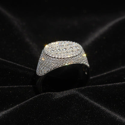 Moissanite 2.46 ctw Circle Ring