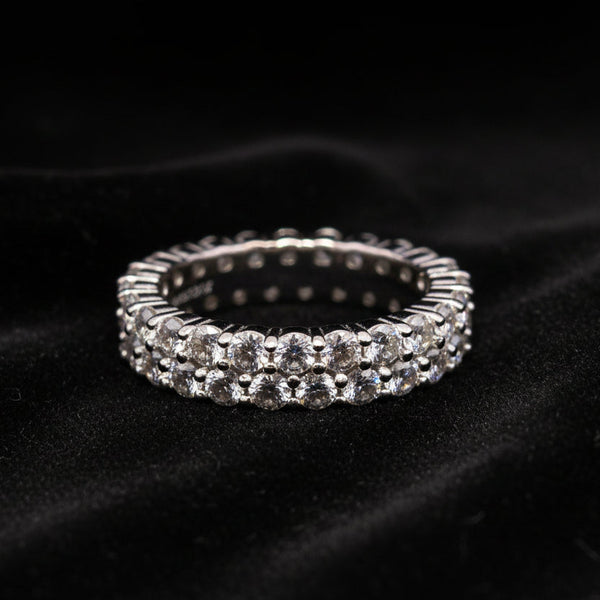 Moissanite 4.70 ctw Round Ring