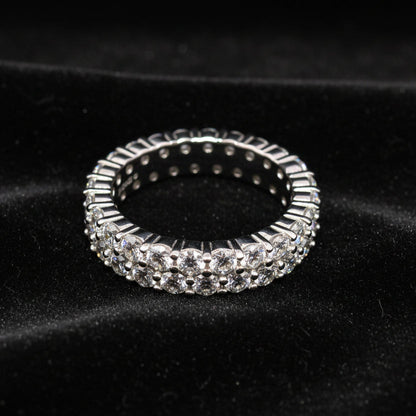 Moissanite 4.70 ctw Round Ring