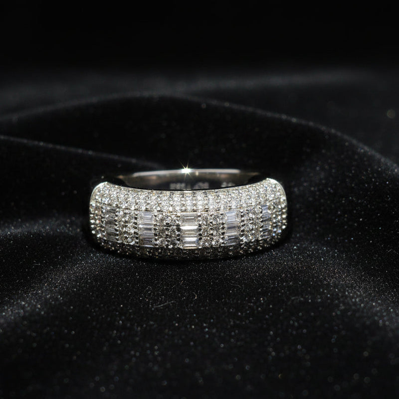 Moissanite 1.25 ctw Round  Ring