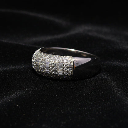 Moissanite 1.25 ctw Round  Ring