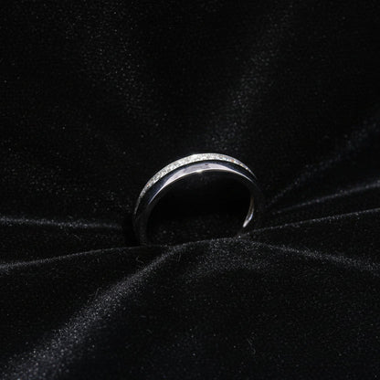 Moissanite 0.18 ctw Mens Wedding Ring
