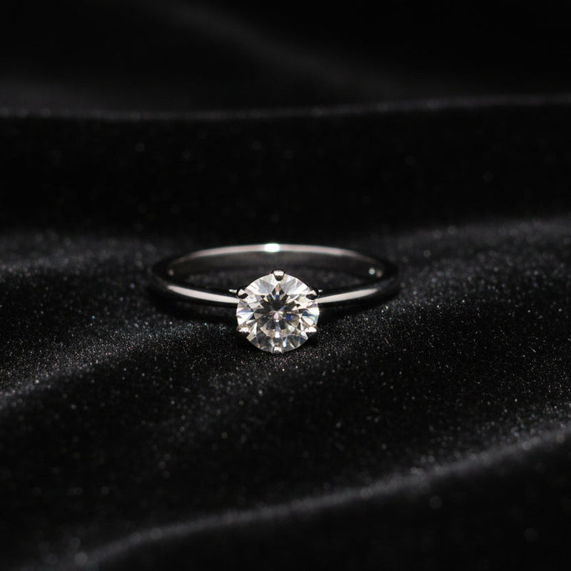 Moissanite 1.20 ctw Circle Ring