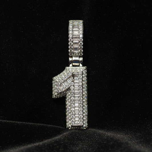 Moissanite Baguette Number 1