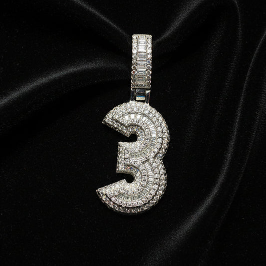 Moissanite Baguette Number 3