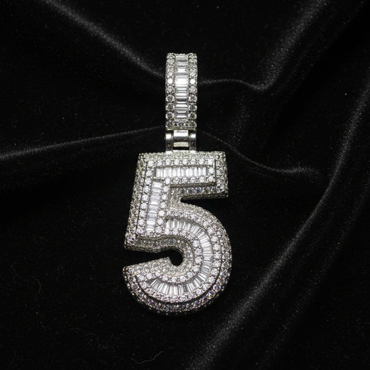 Moissanite Baguette Number 5