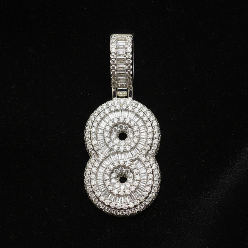 Moissanite Baguette Number 8