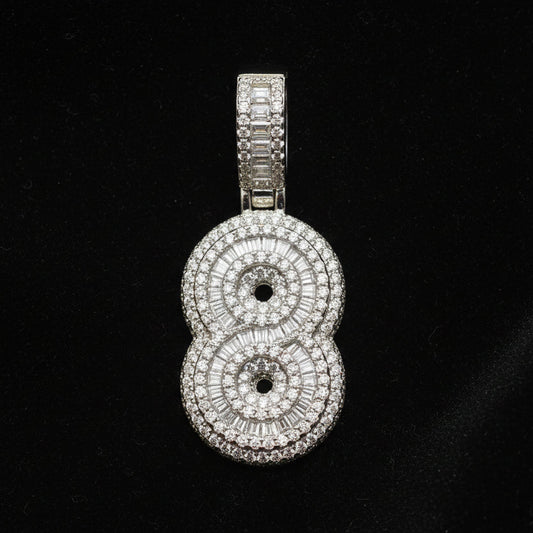 Moissanite Baguette Number 8