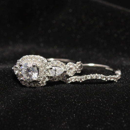 Moissanite 2.99 ctw Square Ring