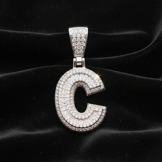 Moissanite 2.74 ctw "C" Initial
