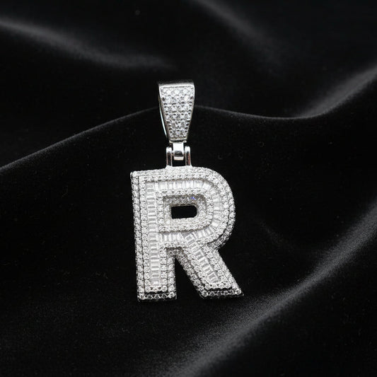 Moissanite 2.59 ctw "R" Initial