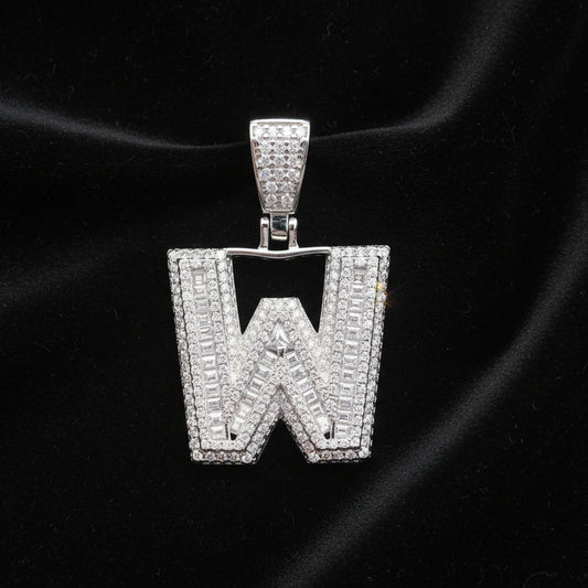Moissanite 2.86 ctw "W" Initial