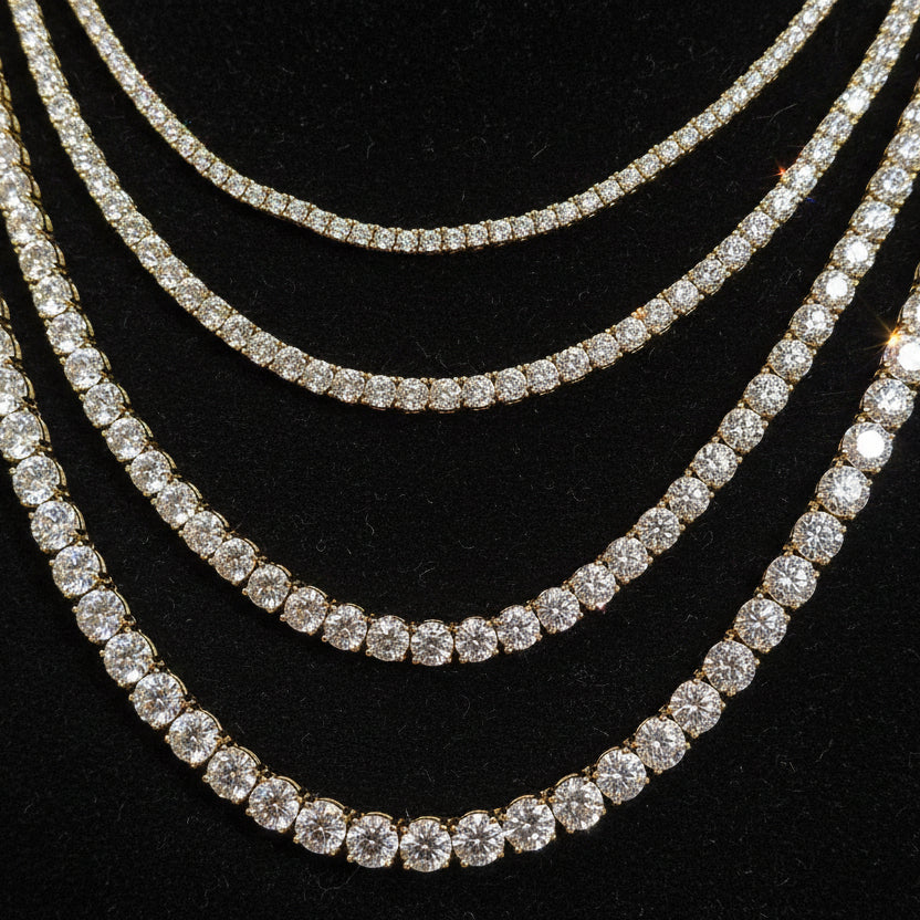 Moissanite Tennis Chain 2MM