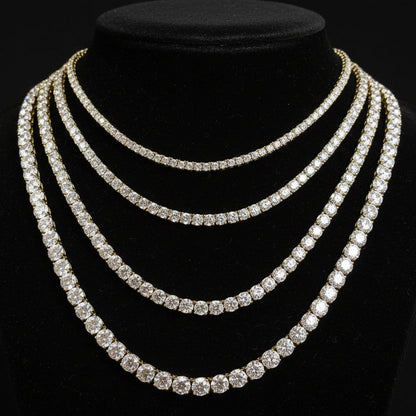 Moissanite Tennis Chain 5MM