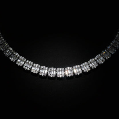 5MM Moissanite 3.04 ctw Baguette Bracelet