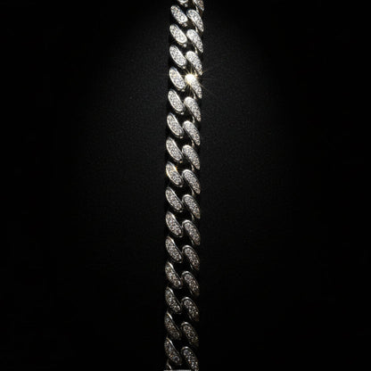 Moissanite 3.32 ctw Cuban Link Bracelet 10mm