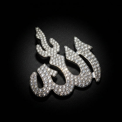 Moissanite 5.9 ctw Allah Charm