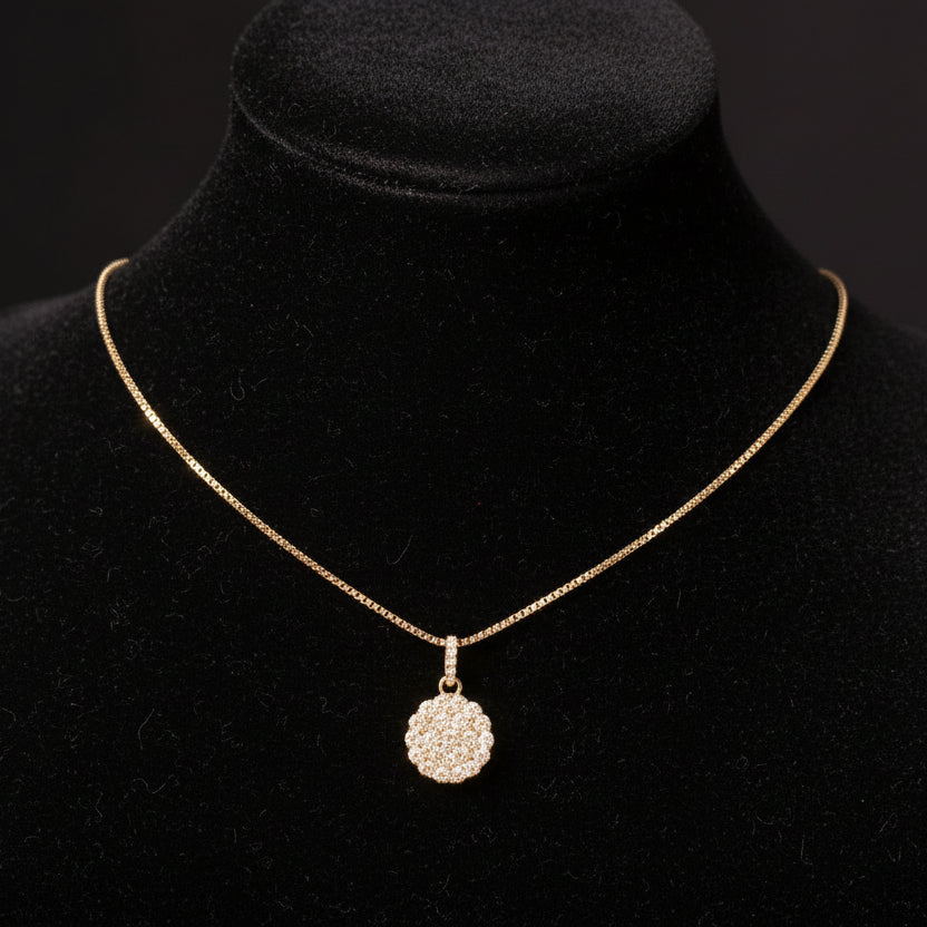 Moissanite 0.51 ctw Round Cut Pendant