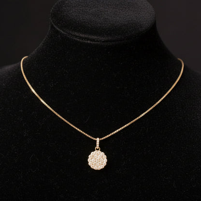 Moissanite 0.51 ctw Round Cut Pendant