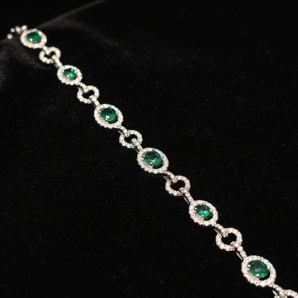 Moissanite 1.54 ctw Oval Shaped Bracelet