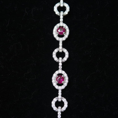 Moissanite 1.54 ctw Oval Shaped Bracelet