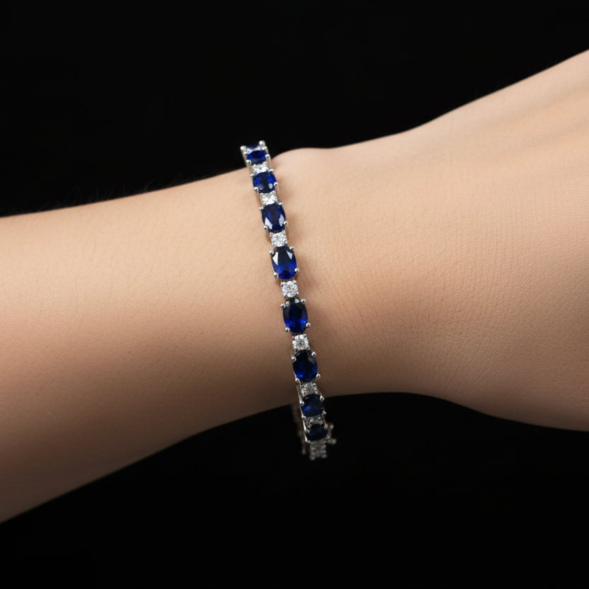 Moissanite 1.26 ctw Oval Cut Bracelet