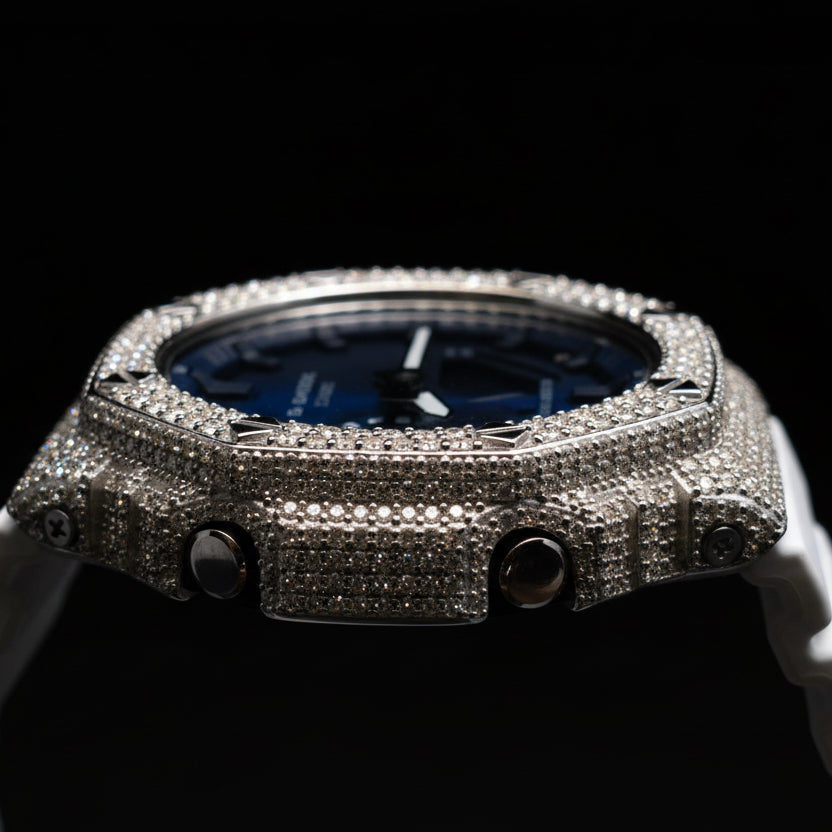 Iced Out Casio G-Shock 7.00 Ctw Moissanite