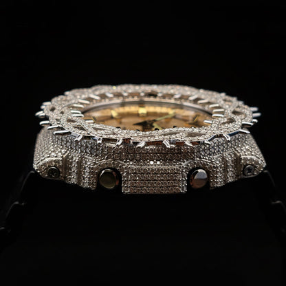 Iced Out Casio G-Shock 8.50 Ctw Moissanite