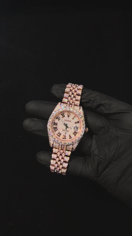 Iced Out VVS Custom Moissanite 41MM Watch
