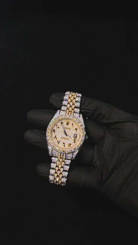 Iced Out VVS Custom Moissanite 41MM Watch