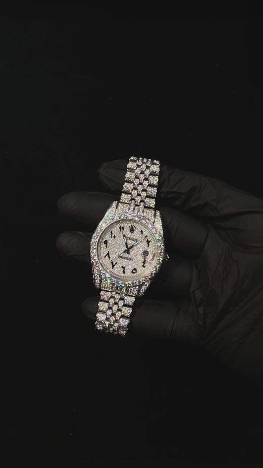 Iced Out VVS Custom Moissanite 41MM Watch